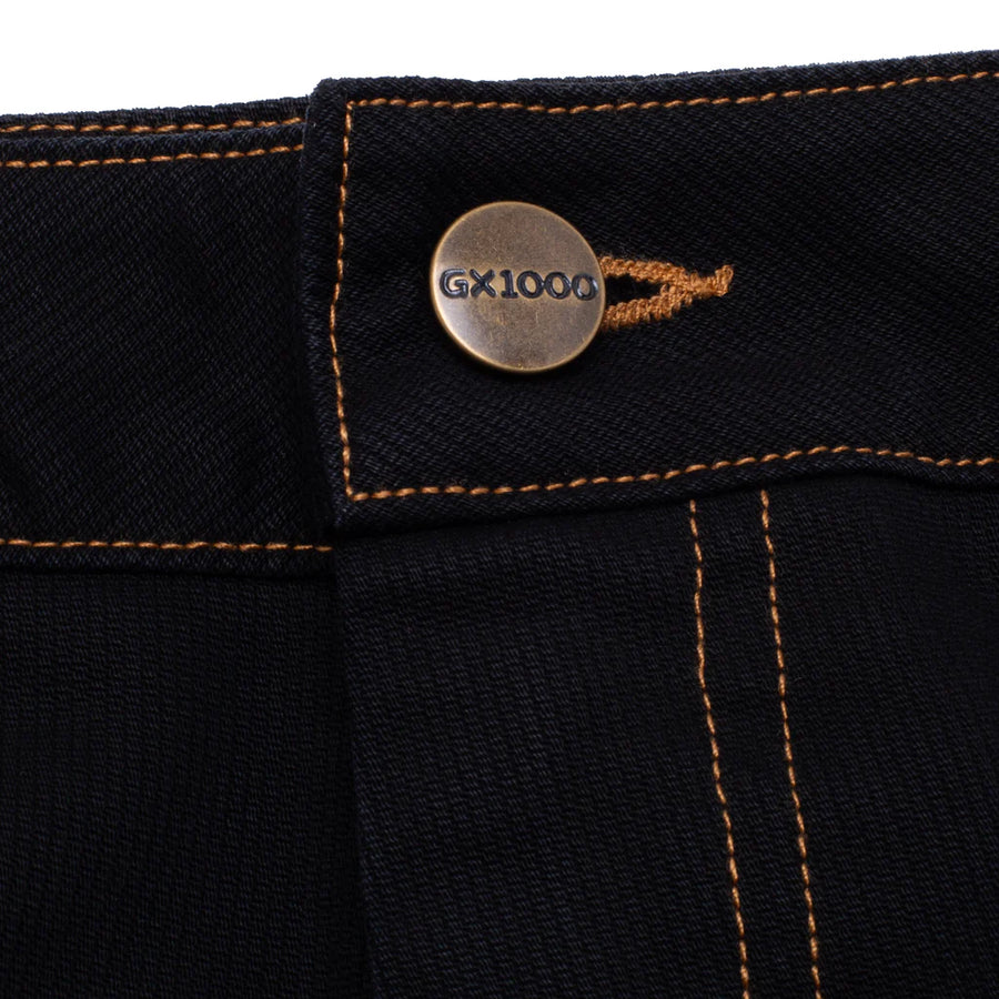 CARPENTER PANT (BLACK W/GOLD STITCHING)