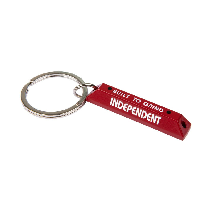 RED CURB KEYCHAIN