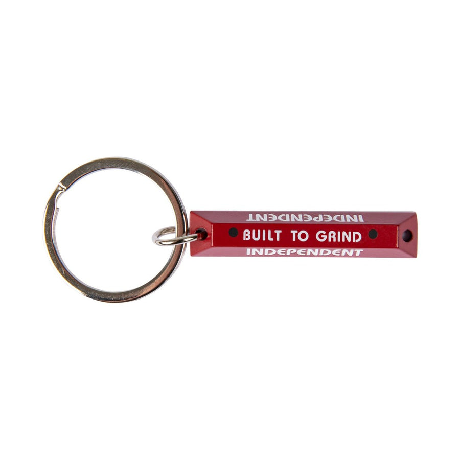 RED CURB KEYCHAIN