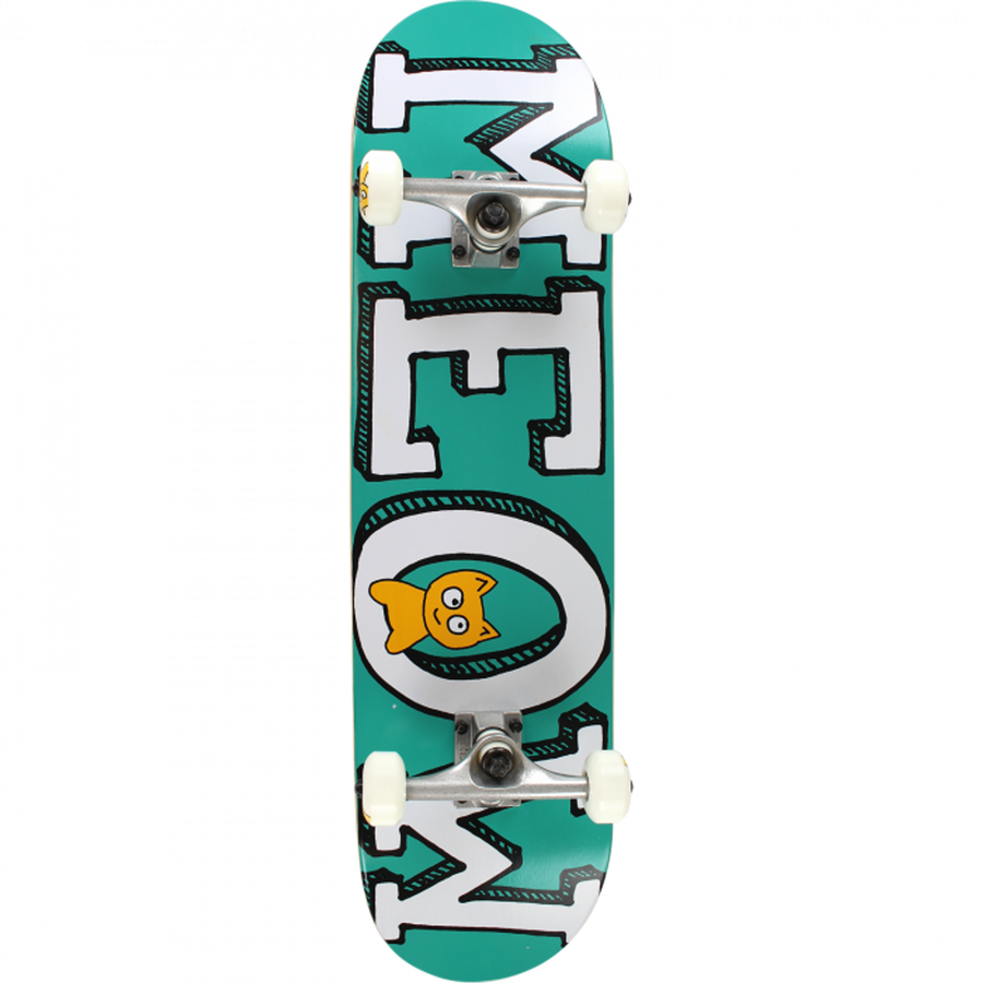 MEOW LOGO DECK (SKATEBOARD COMPLETE)